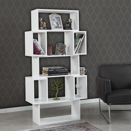 Hanah Home Estantería Moderna Blanca